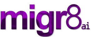 migr8 logo